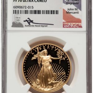 2006-W Modern Bullion Coins (2006-W Proof Gold Eagle 1 oz John Mercanti)