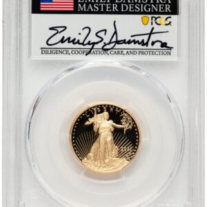 2021-W Modern Bullion Coins (2021-W Type 2 Proof Gold Eagle 1/4 oz AR Emily Damstra)