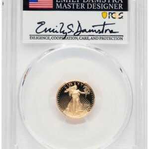 2021-W Modern Bullion Coins (2021-W Type 2 Proof Gold Eagle 1/10 oz AR Emily Damstra)