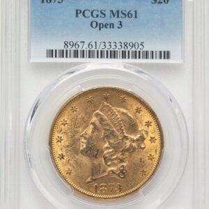 1873 Liberty Double Eagles (1873 $20 OPEN 3)
