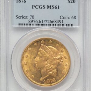 1876 Liberty Double Eagles (1876 $20)