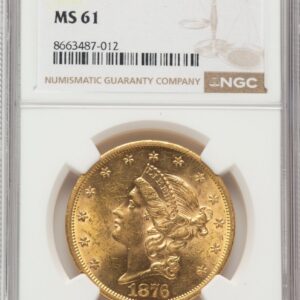 1876-S Liberty Double Eagles (1876-S $20)