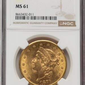 1876-S Liberty Double Eagles (1876-S $20)