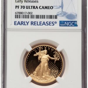 2023-W Modern Bullion Coins (2023-W Proof Gold Eagle 1/2 oz ER Blue)