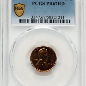 1940 Proof Lincoln Cents (1940 1C, RD PCGS Secure)
