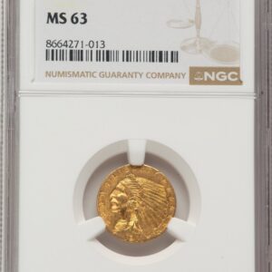 1911 Indian Quarter Eagles (1911 $2 1/2)