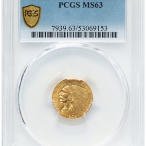 1908 Indian Quarter Eagles (1908 $2 1/2 PCGS Secure)