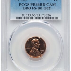 1971-S Proof Lincoln Cents (1971-S 1C FS-101, RD CA)