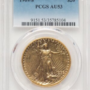 1909/8 Saint-Gaudens Double Eagles (1909/8 $20)