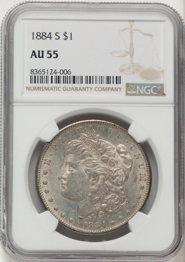 1884-S Morgan Dollars (1884-S S$1)
