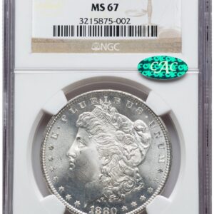 1880-S Morgan Dollars (1880-S S$1 CAC)