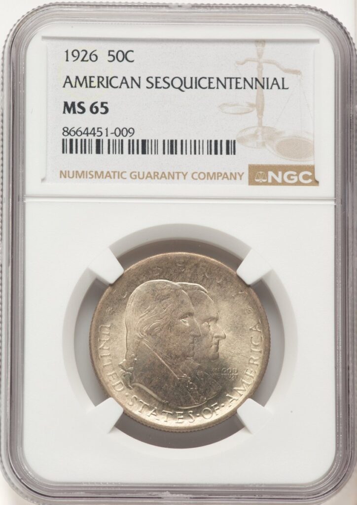 1926 Commemorative Silver (1926 50C Sesquicentennial, MS)
