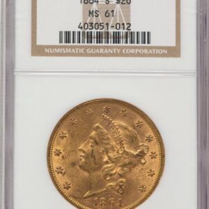 1864-S Liberty Double Eagles (1864-S $20)