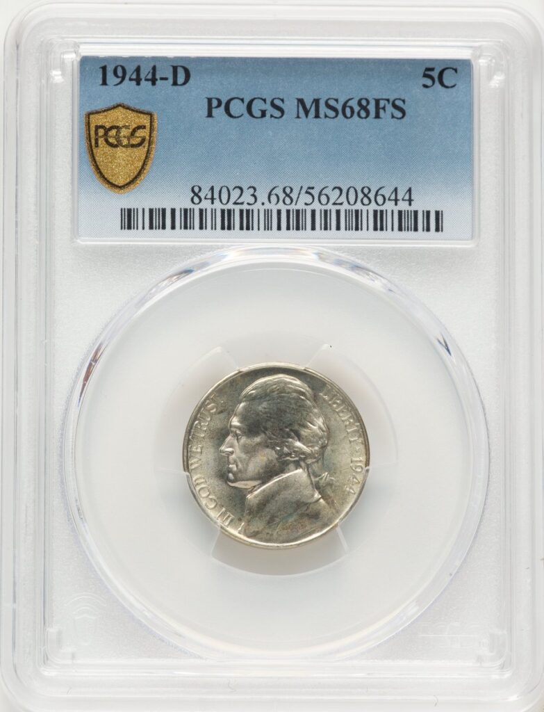 1944-D Jefferson Nickels (1944-D 5C, FS PCGS Secure)