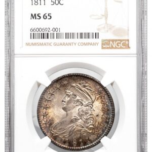1811-Capped Bust Half Dollar - Type 1 Lettered Edge