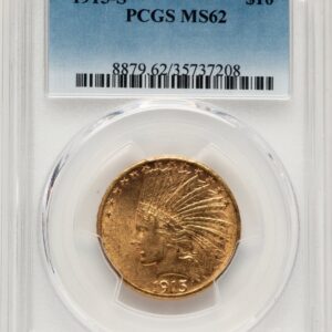 1915-S Indian Eagles (1915-S $10 Blue Gradient)
