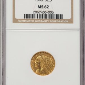 1908 Indian Quarter Eagles (1908 $2 1/2)