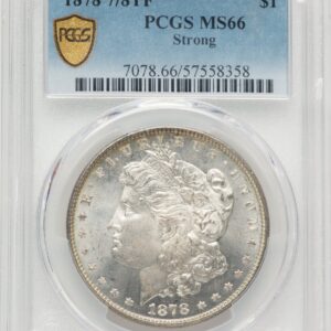 1878 7/8TF Morgan Dollars (1878 7/8TF S$1 STRONG PCGS Secure)