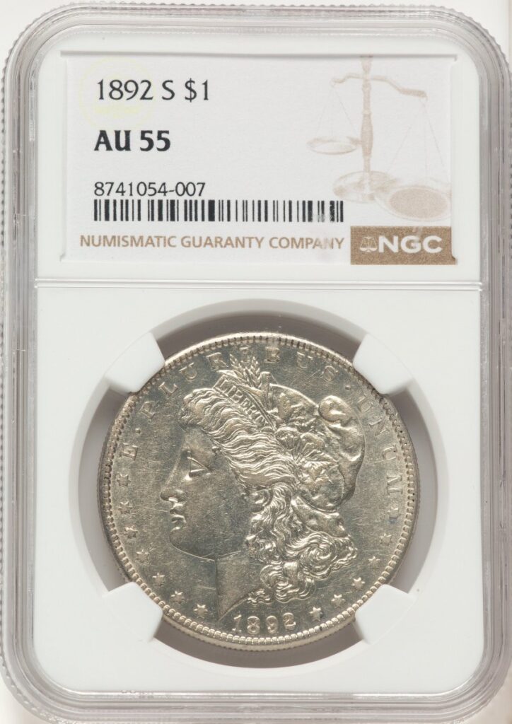 1892-S Morgan Dollars (1892-S S$1)