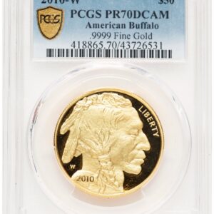 2010-W Modern Bullion Coins (2010-W Proof Gold Buffalo 1 oz Blue Gradient)