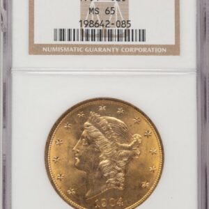 1904 Liberty Double Eagles (1904 $20 Liberty)