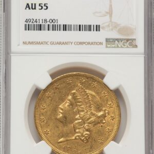 1852 Liberty Double Eagles (1852 $20 Brown Label)