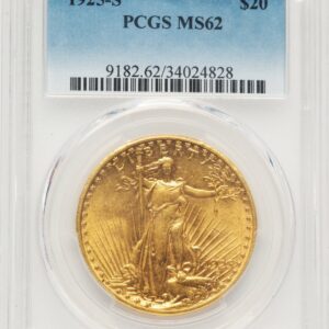 1925-S Saint-Gaudens Double Eagles (1925-S $20)