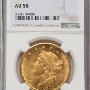 1875-CC Liberty Double Eagles (1875-CC $20)