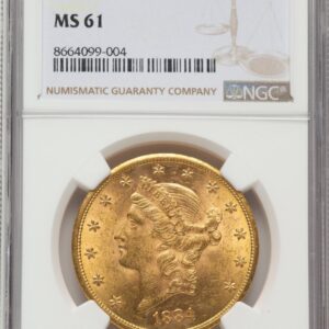 1884-CC Liberty Double Eagles (1884-CC $20)