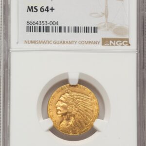 1912 Indian Half Eagles (1912 $5 NGC Plus)