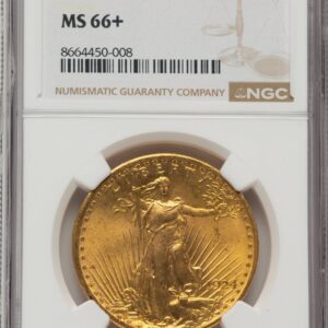 1924 Saint-Gaudens Double Eagles (1924 $20 Saint NGC Plus)