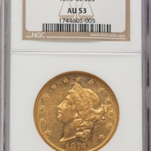 1876-CC Liberty Double Eagles (1876-CC $20)