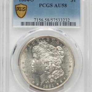 1884-S Morgan Dollars (1884-S S$1 PCGS Secure)