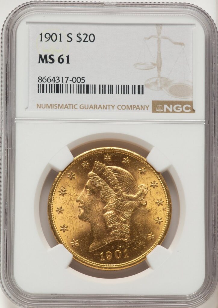 1901-S Liberty Double Eagles (1901-S $20)
