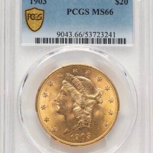 1903 Liberty Double Eagles (1903 $20 PCGS Secure)
