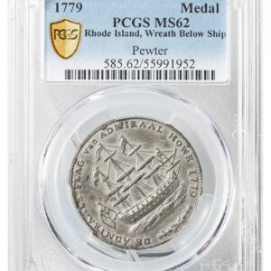 RI Ship-Post-1776 Private and Regional Issues - Rhode Island Ship Tokens