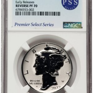 2022-W Modern Bullion Coins (2022-W Palladium Eagle 1 oz, REV PR ER Premier Select Series)
