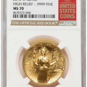 2015-W Modern Bullion Coins (2015-W G$100 American Liberty High Relief Red Book)