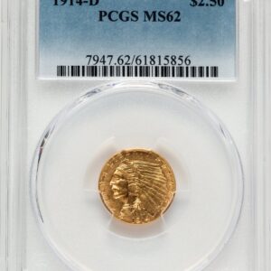 1914-D Indian Quarter Eagles (1914-D $2 1/2)