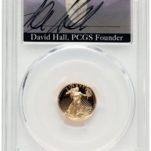 2025-W Modern Bullion Coins (2025-W Proof Gold Eagle 1/10 oz FDI David Hall)