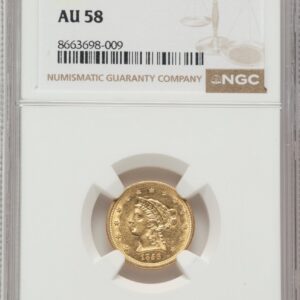 1856-S Liberty Quarter Eagles (1856-S $2 1/2)