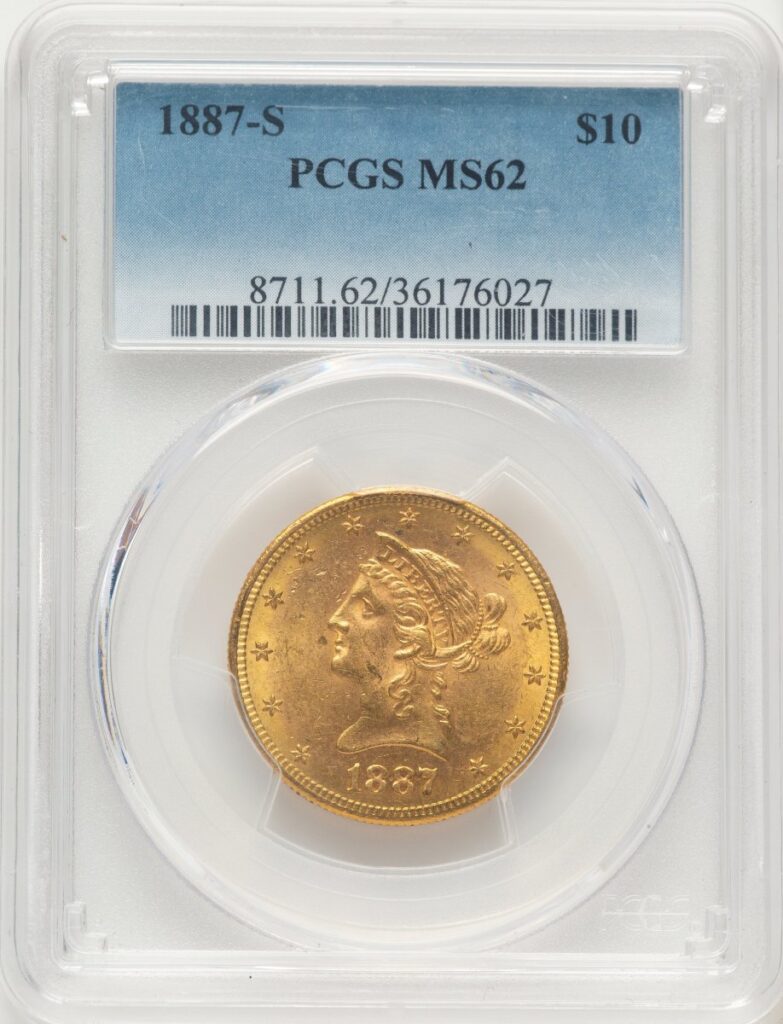1887-S Liberty Eagles (1887-S $10)