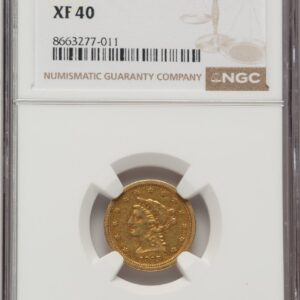 1843-O Liberty Quarter Eagles (1843-O $2 1/2 Small Date, Crosslet 4)