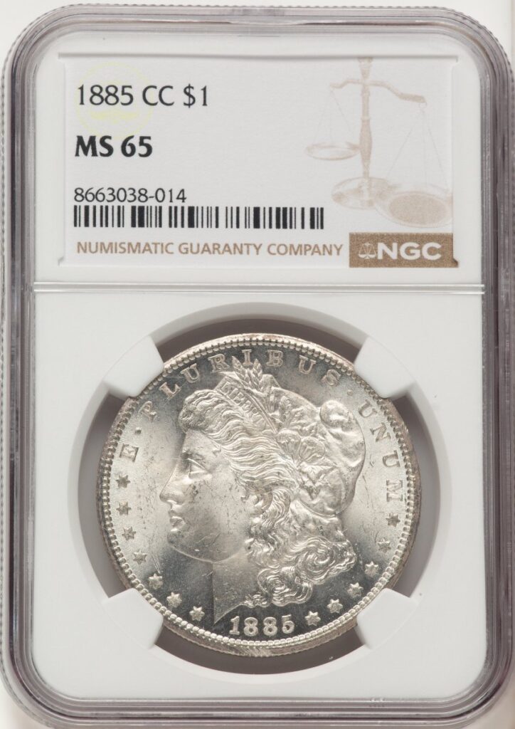 1885-CC Morgan Dollars (1885-CC S$1)