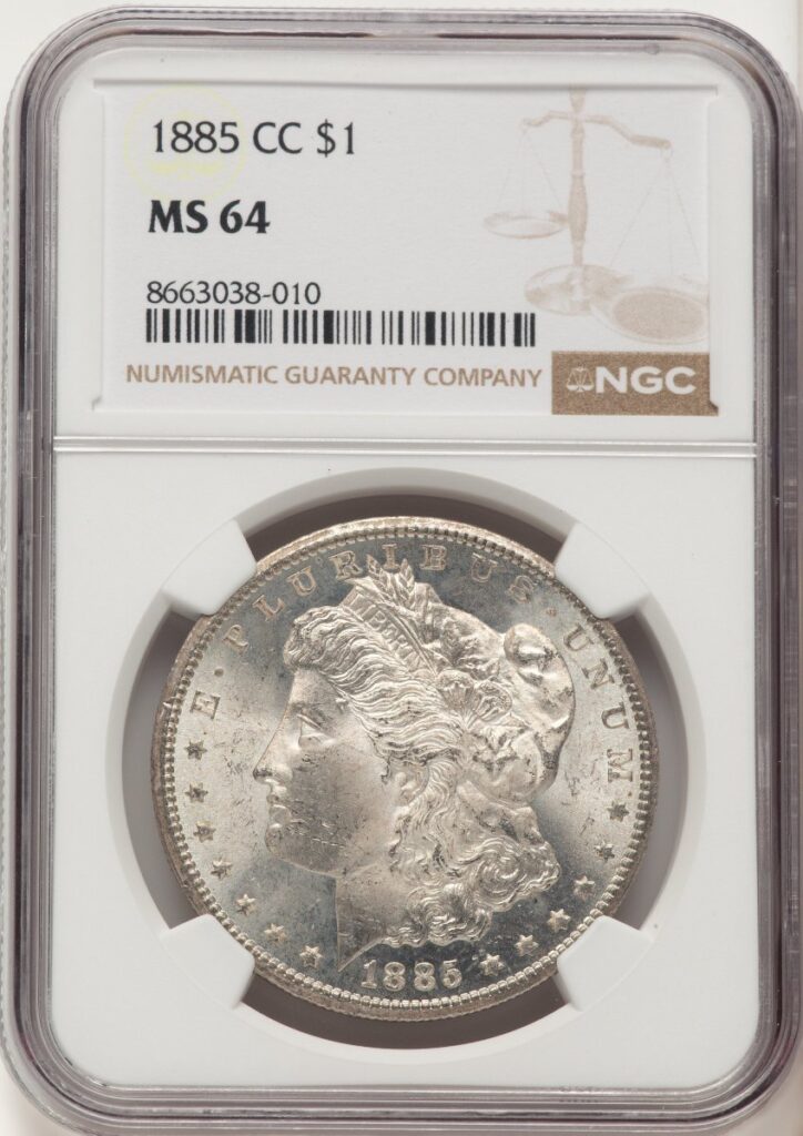 1885-CC Morgan Dollars (1885-CC S$1)