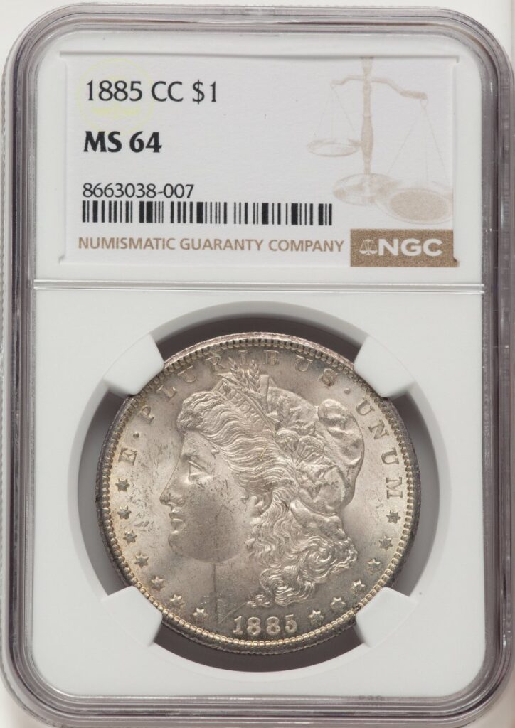 1885-CC Morgan Dollars (1885-CC S$1)