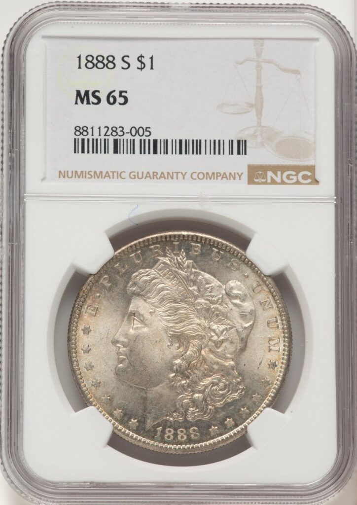 1888-S Morgan Dollars (1888-S S$1)