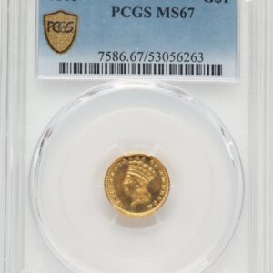 1885 Gold Dollars (1885 G$1 PCGS Secure)