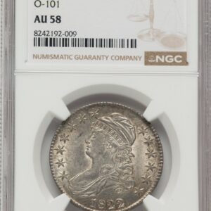 1822/1 Bust Half Dollars (1822/1 50C O-101, MS)
