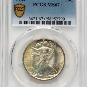1944 Walking Liberty Half Dollars (1944 50C PCGS Secure PCGS Plus)